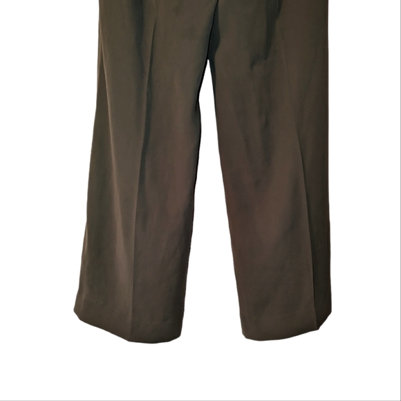 NWT Banana Republic High Rise Belted Wide Leg Trouser Pants 14 Long - Picture 11 of 13